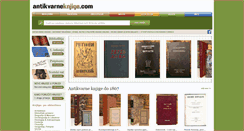 Desktop Screenshot of antikvarne-knjige.com